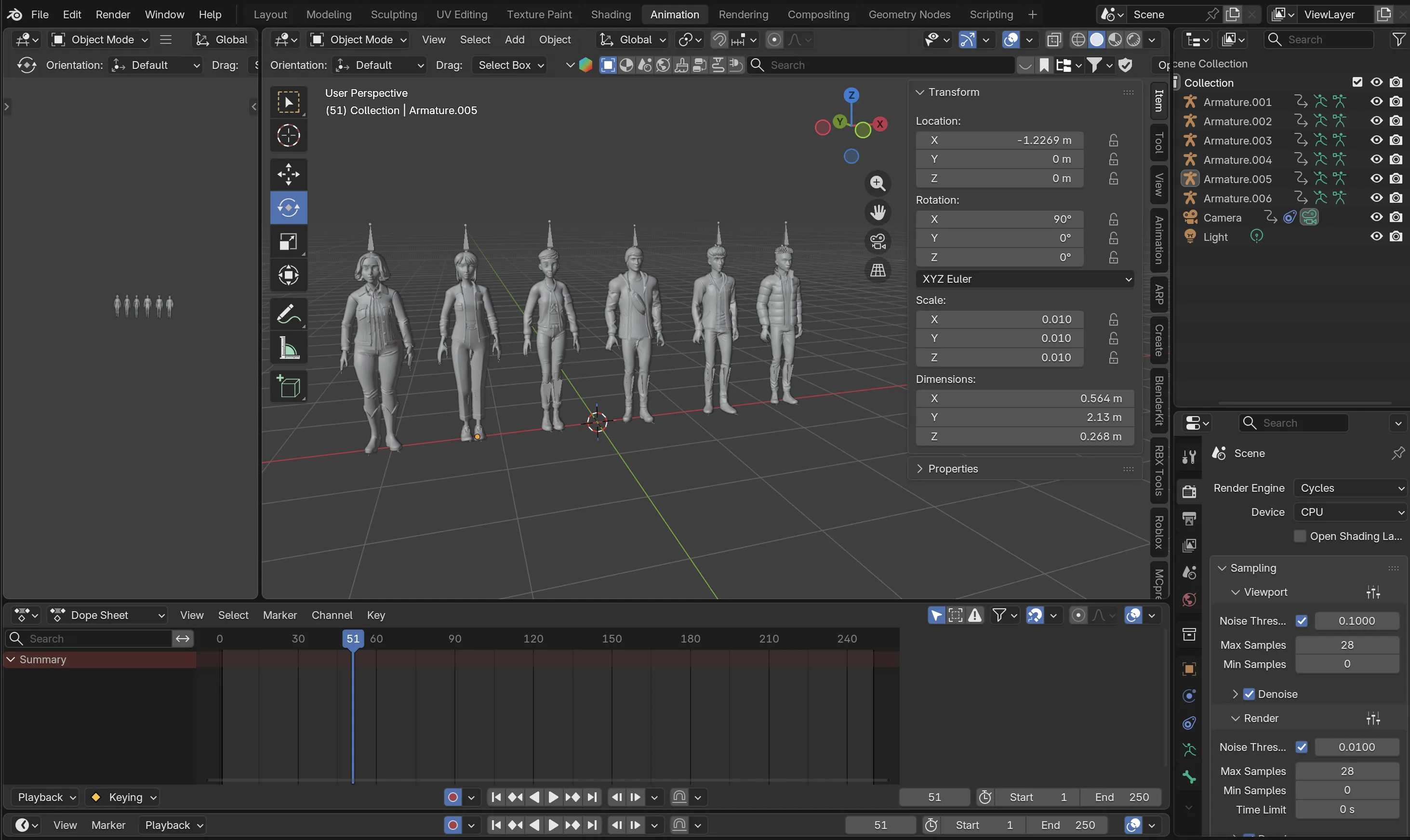 Blender render